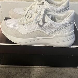 NWOT Michael Kors White Mesh Sneakers